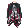 New Fashion Cashmere Winter Women Poncho Scarves Women Solid Shawl Cape